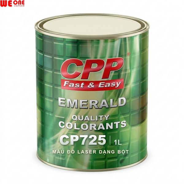CP725 Màu đỏ Laser dạng bột