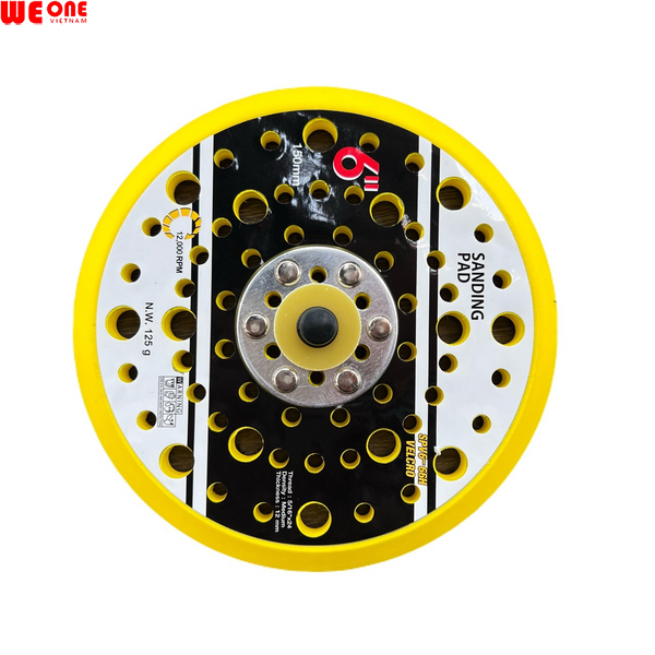 Đế Máy Chà 6 inch Cao Cấp Hiệu We Tool