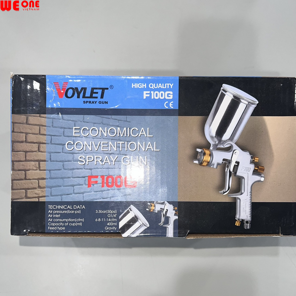 Dụng cụ phun sơn F100 1.3mm