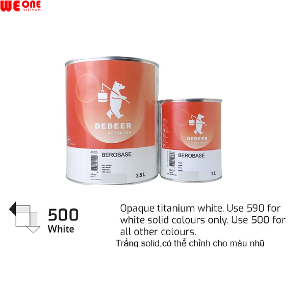 MM500 Màu trắng